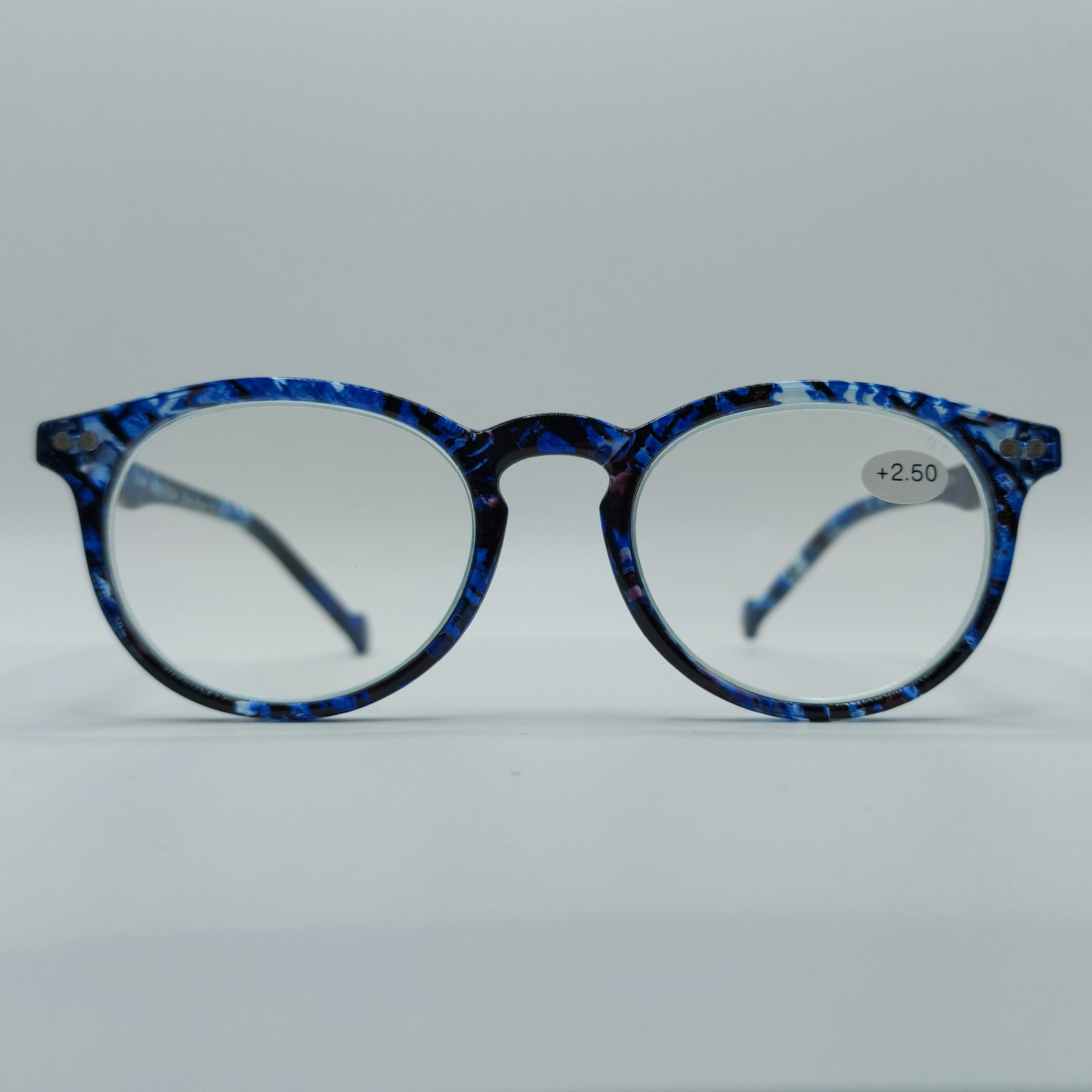 leveren wortel Ideaal Blauwe ronde leesbril met blauwfilter – Hoeksche Brillen